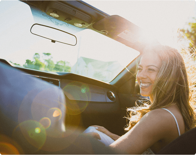 Passenger in a rental vehicle